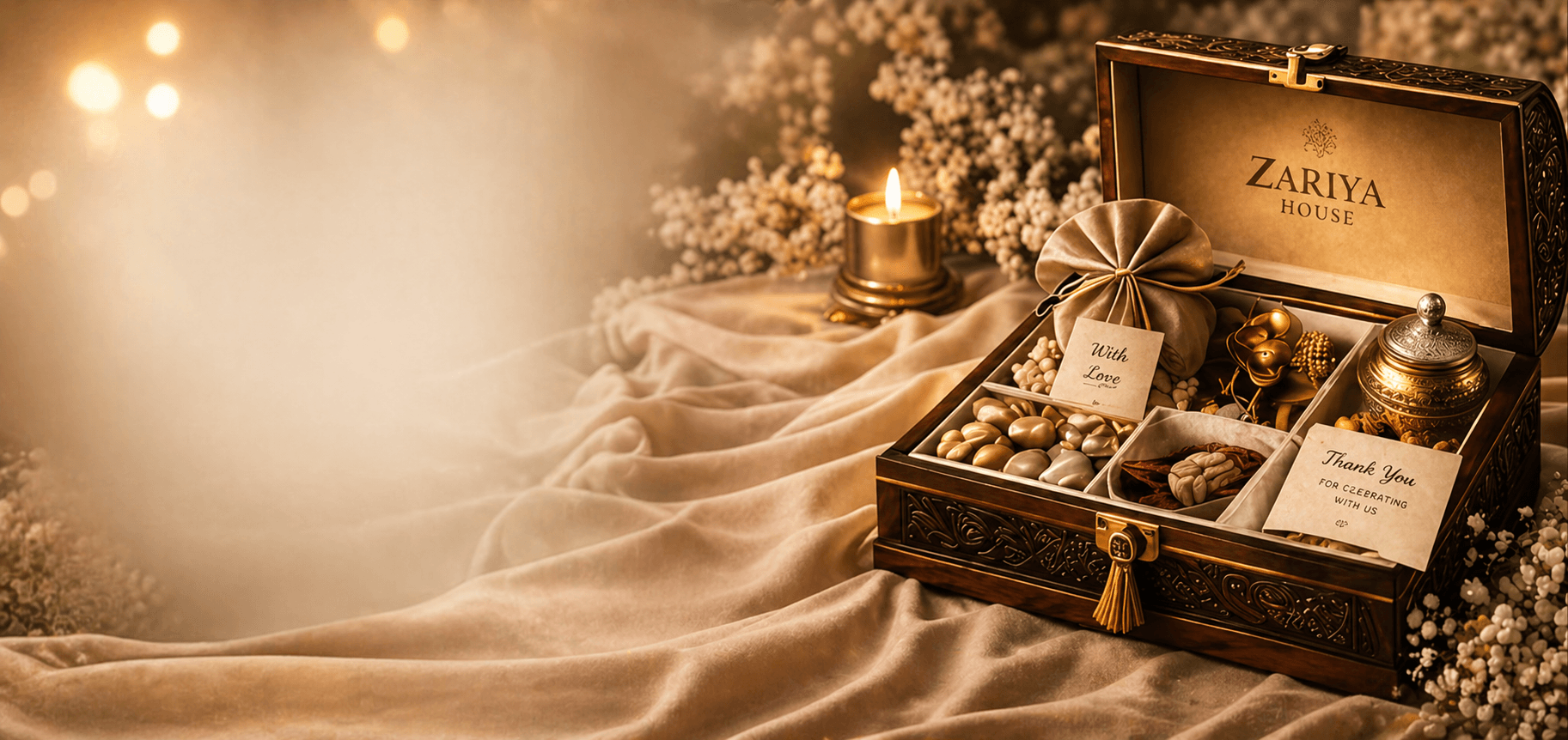 Luxury handcrafted Zariya House gift hamper